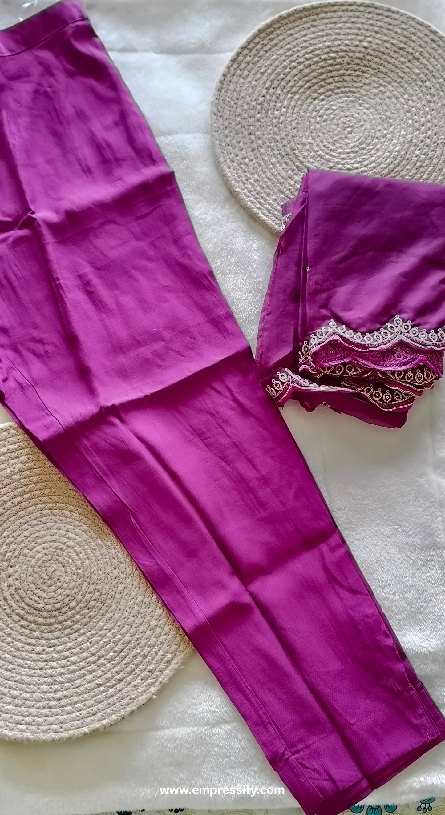 SILK WINE WOMEN FESTIVE KURTA SET