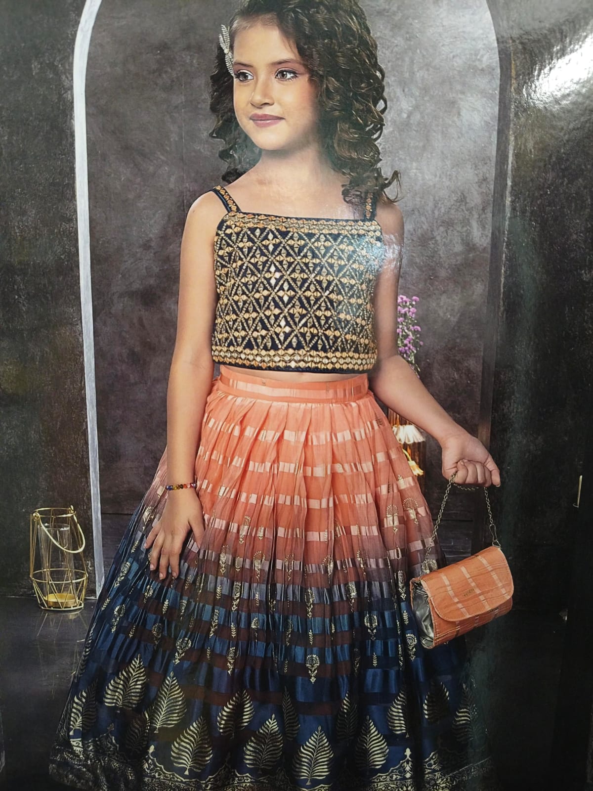 ETHNIC FESTIVE WEAR FOR GIRLS LEHENGA CHOLI SET