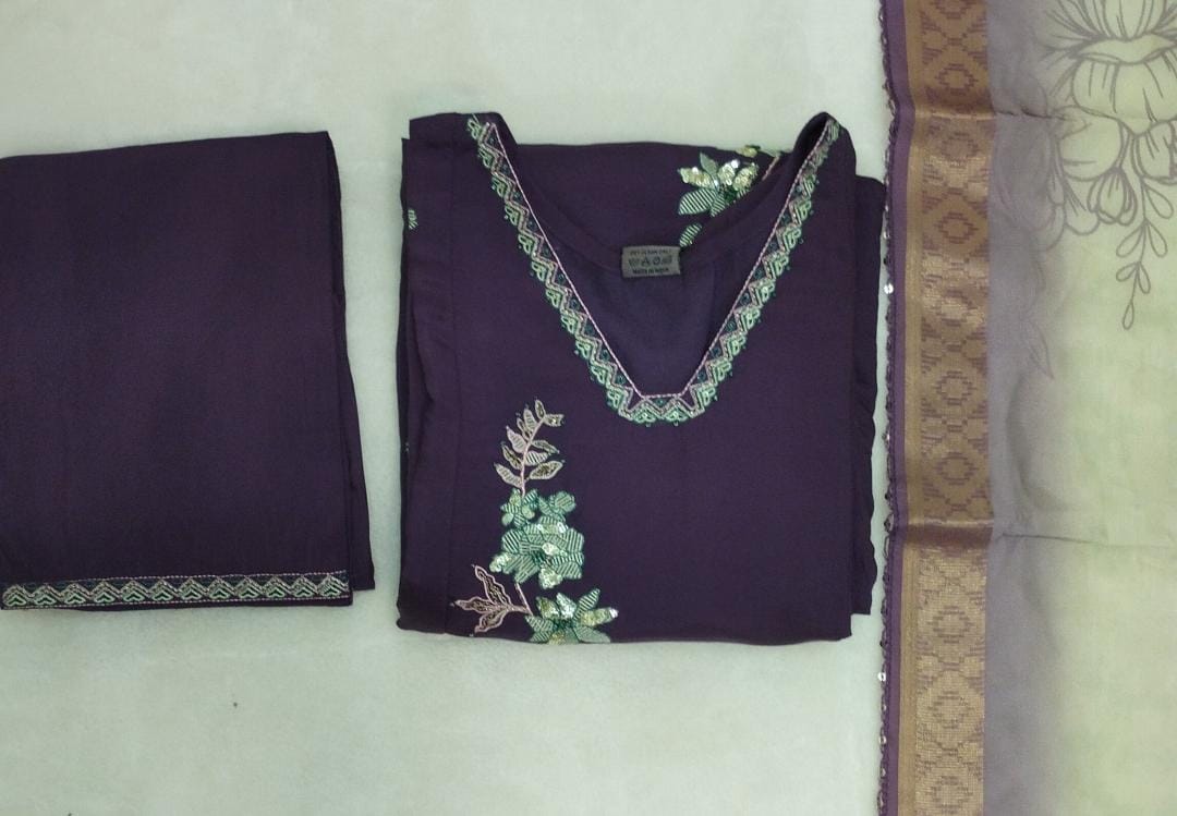 MAROON FLORAL ANGRAKHA SET