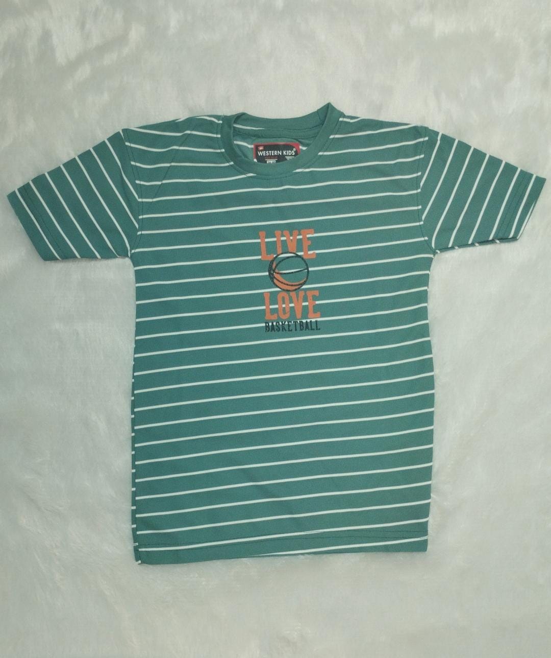 Short sleeves green tencil Tshirt