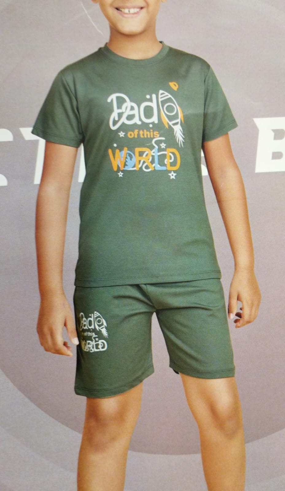 Short sleeves Tshirt and shorts kids coords