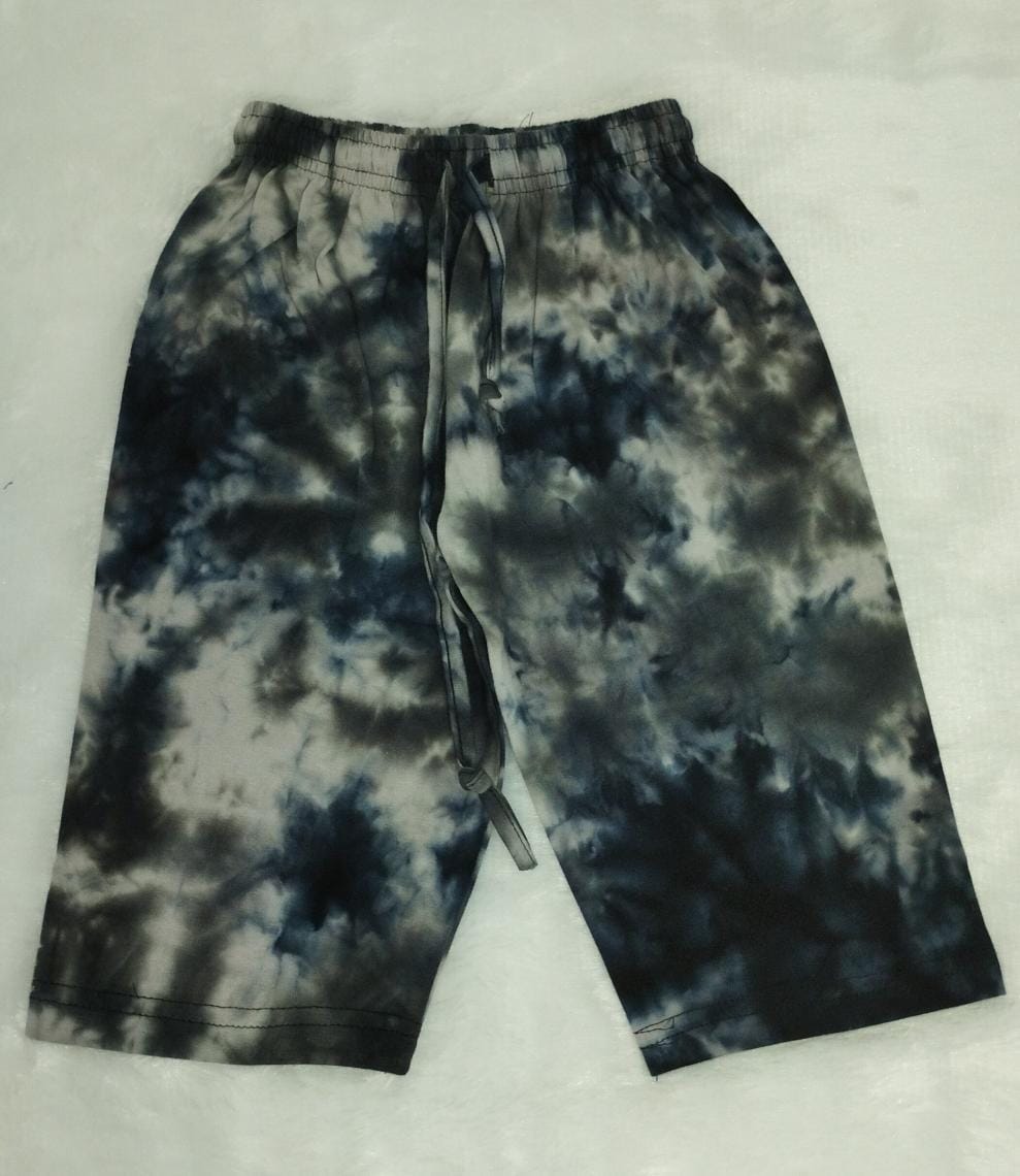 Short sleeves cotton T-shirt and capri kids coords