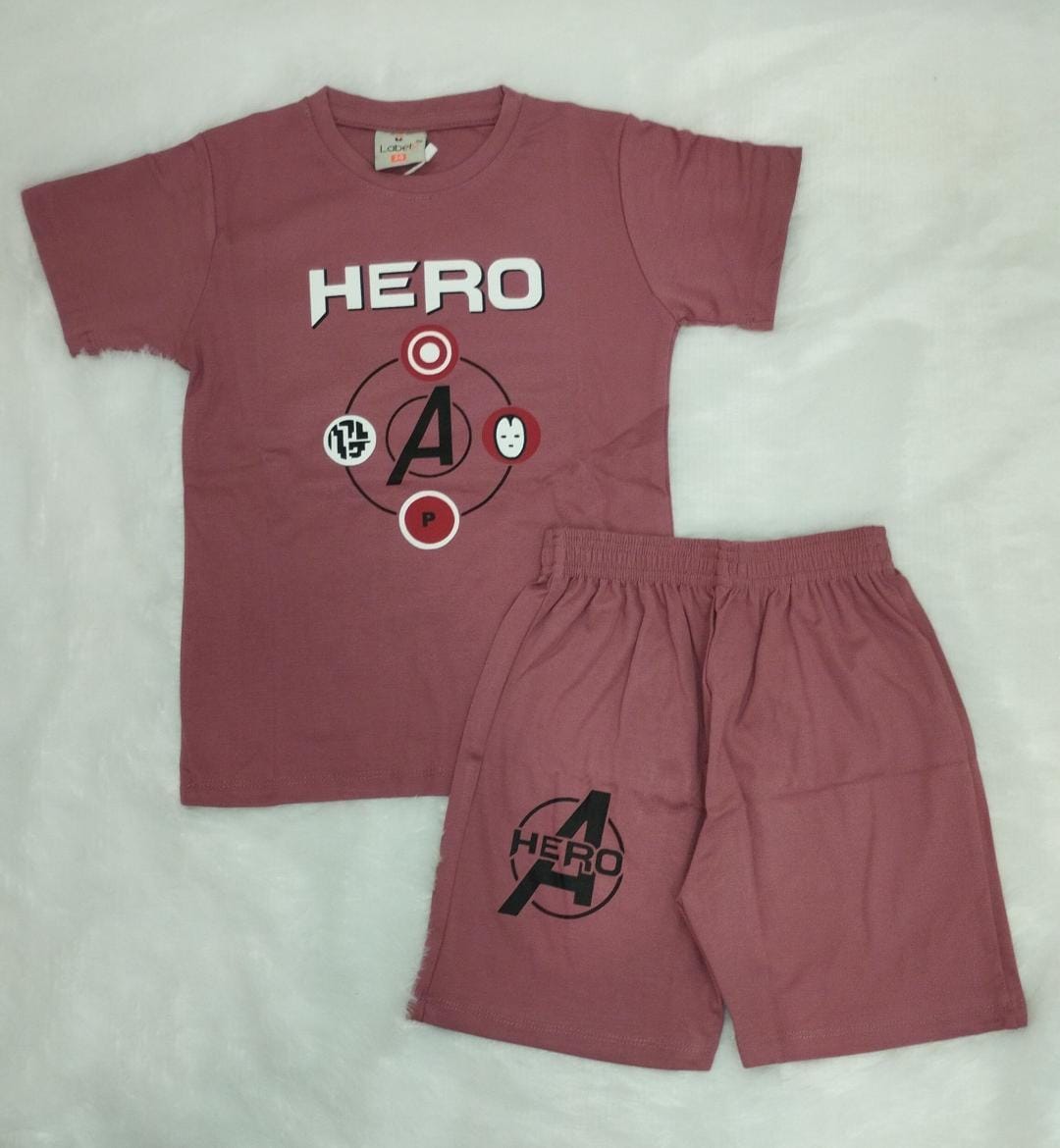 Short sleeves Tshirt and shorts kids coords