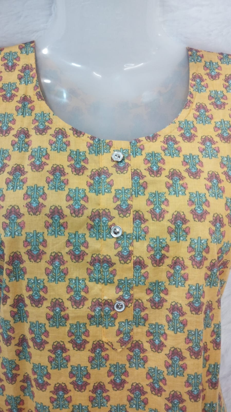 JAIPURI PRINT COTTON KURTI