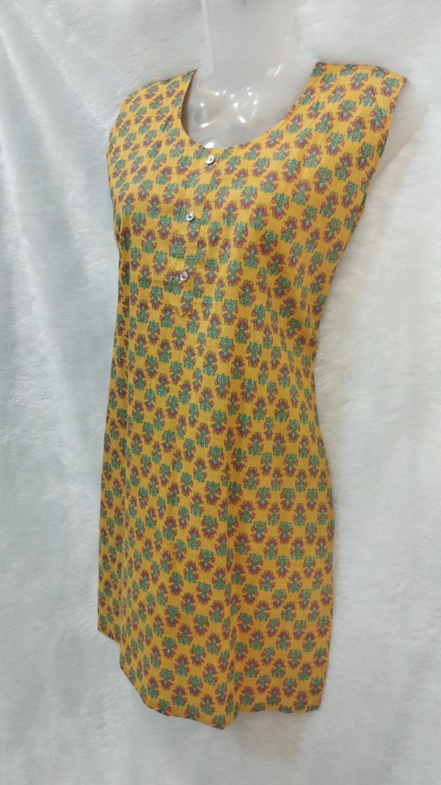 JAIPURI PRINT COTTON KURTI