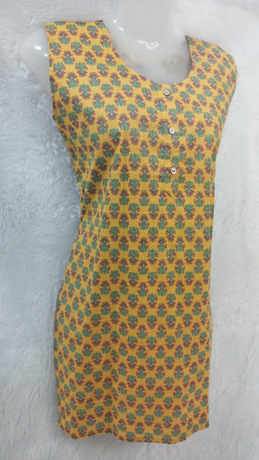 JAIPURI PRINT COTTON KURTI