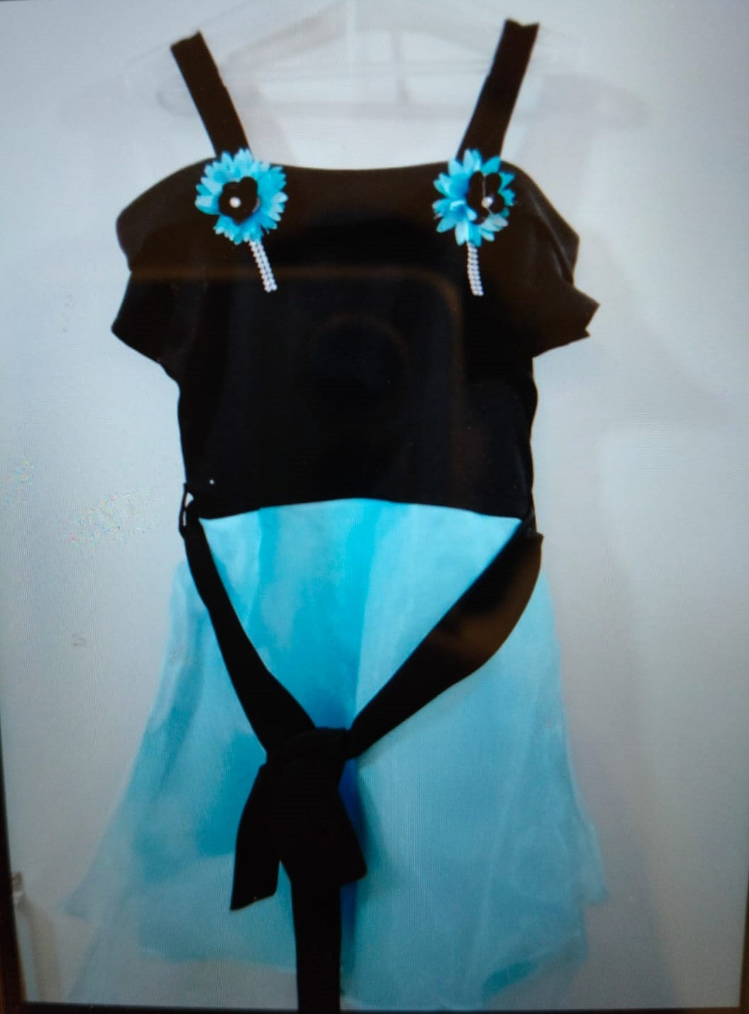 BLUE PARTYWEAR FROCKS