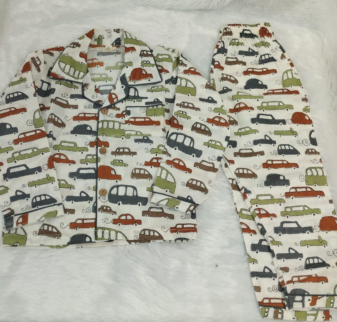 KIDS COORDS| KIDS COTTON NIGHTWEAR