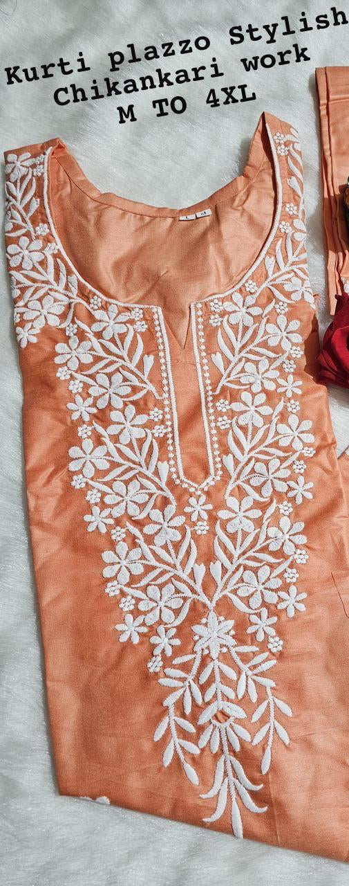WOMEN CHIKANKARI COORDS