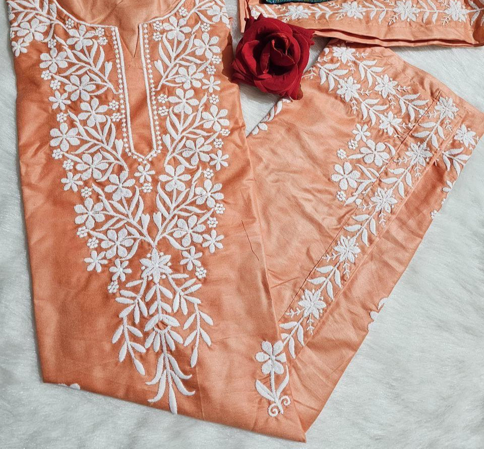 WOMENS COORDS CHIKANKARI