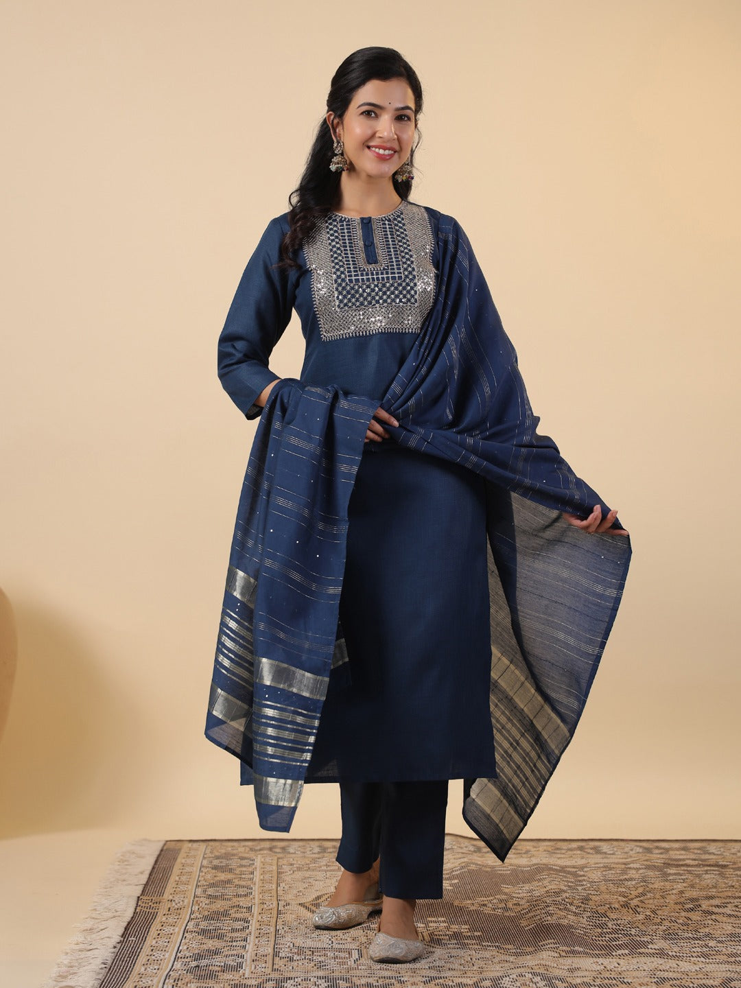 WOMENS FESTIVE KURTA SET