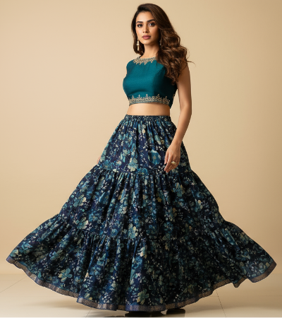 INDO WESTERN SKIRTS