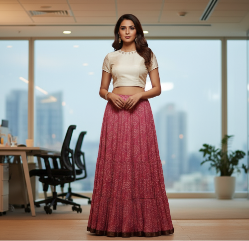 INDO WESTERN SKIRTS