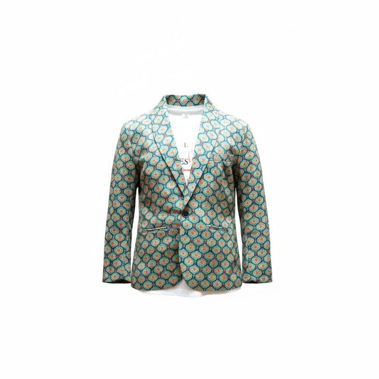 SILK BLAZER SUIT SET JODHPURI STYLE PARTYWEAR FOR BOYS