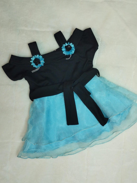 BLUE PARTYWEAR  FROCKS