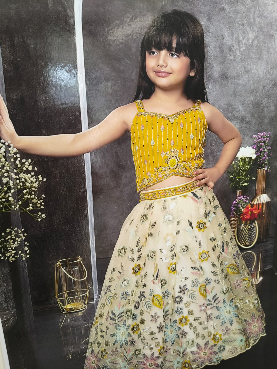 ETHNIC FESTIVE WEAR FOR GIRLS LEHENGA CHOLI SET