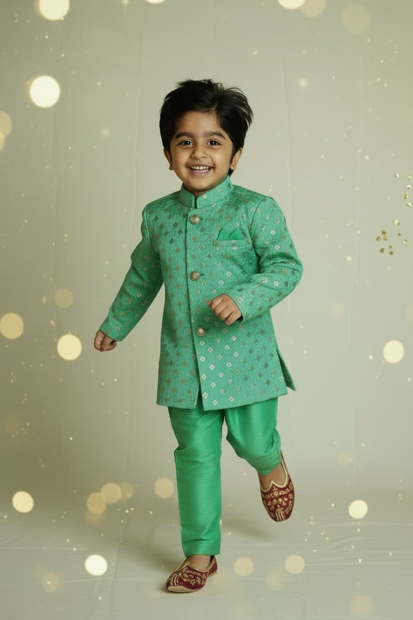 BOYS FESTIVE WEAR SEQUINED