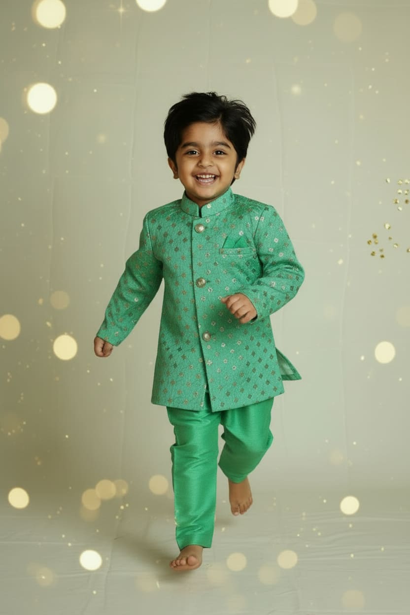 BOYS FESTIVE WEAR SEQUINED