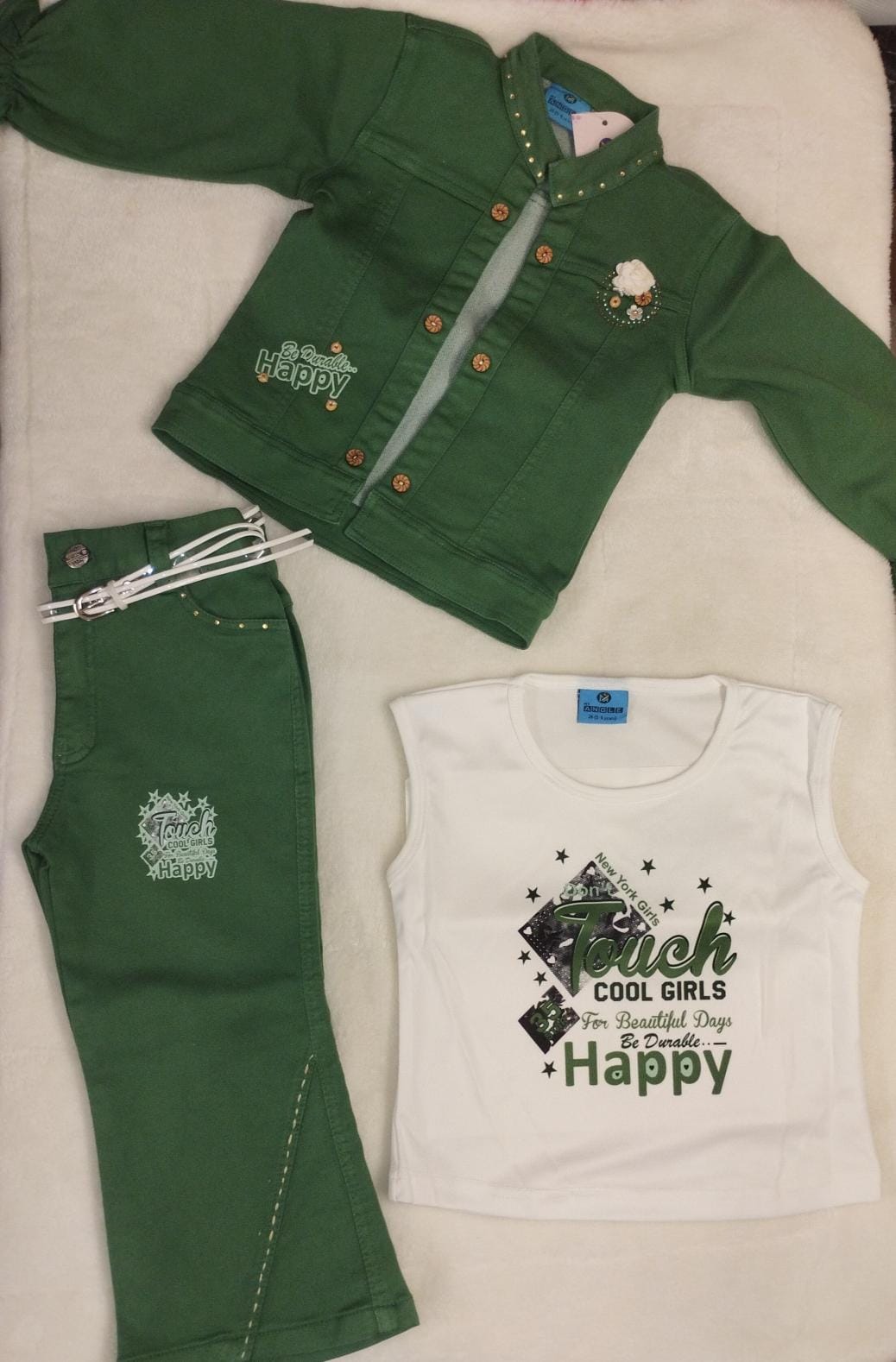 KIDS CASUAL COORDS DENIM