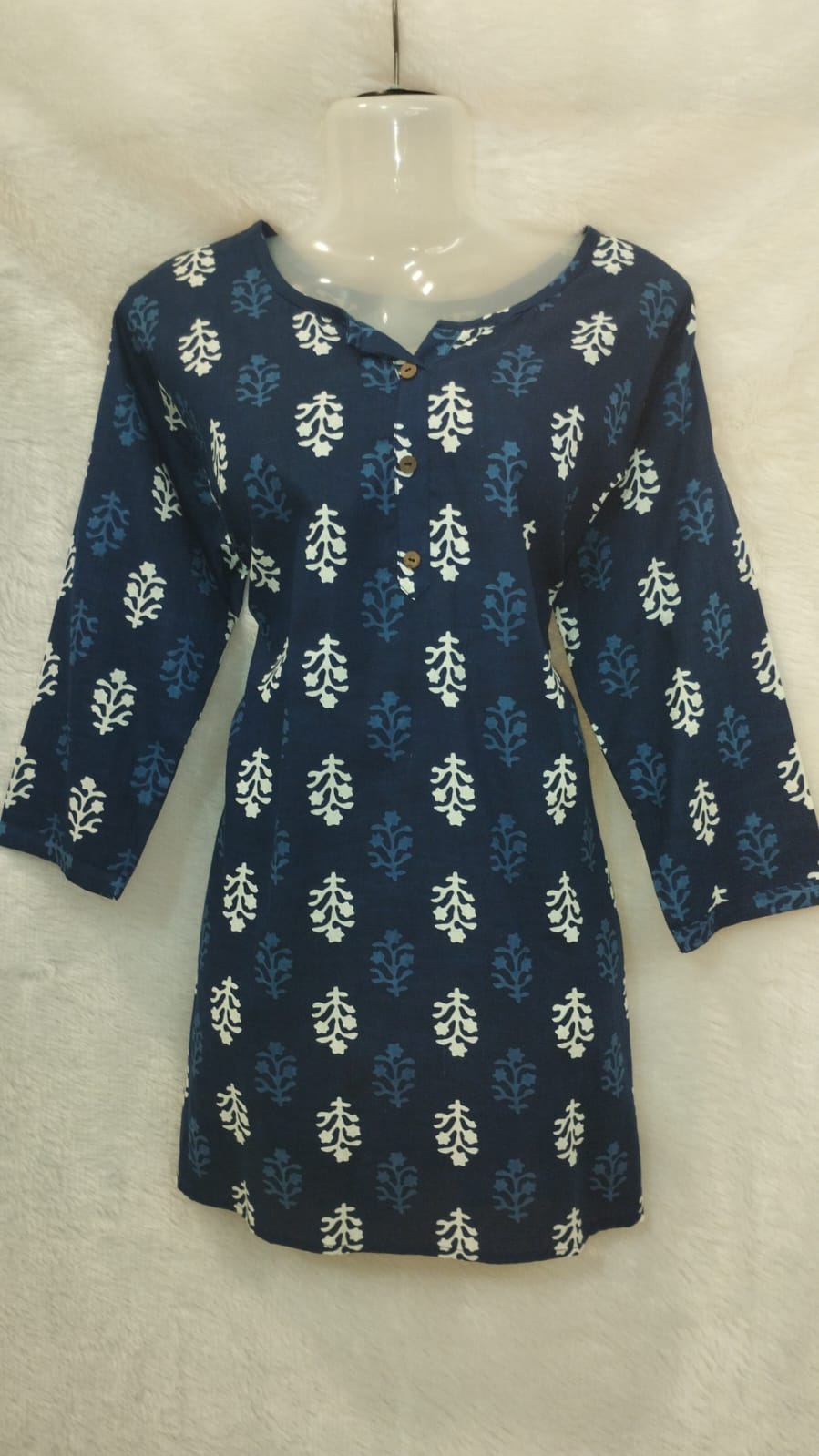 INDIGO SHORT KURTI