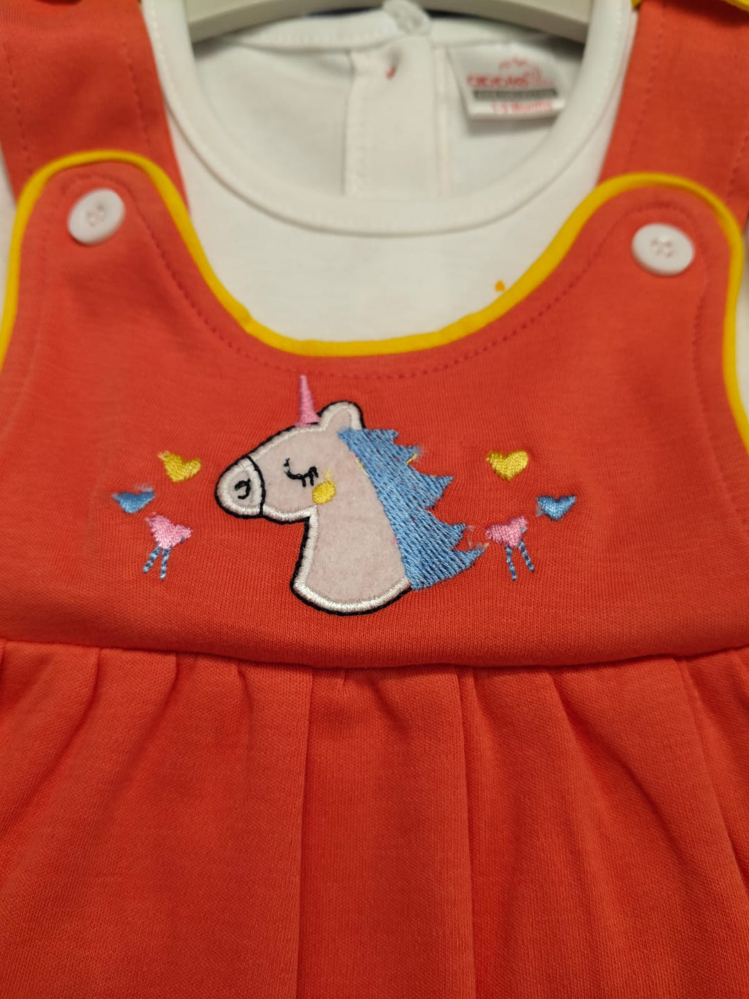 COTTON FROCK AND PANTY SET