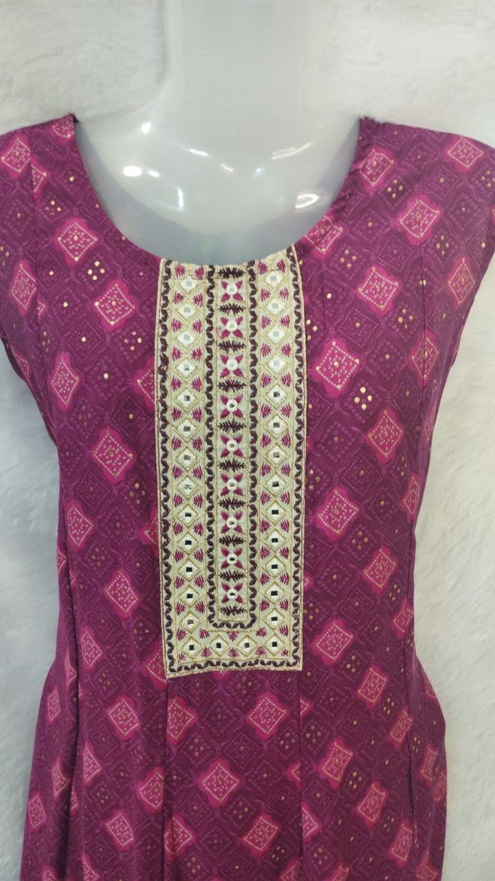 WOMEN'S FESTIVE WEAR / WOMEN'S ETHNIC WEAR / INDO WESTERN KURTI DRESS