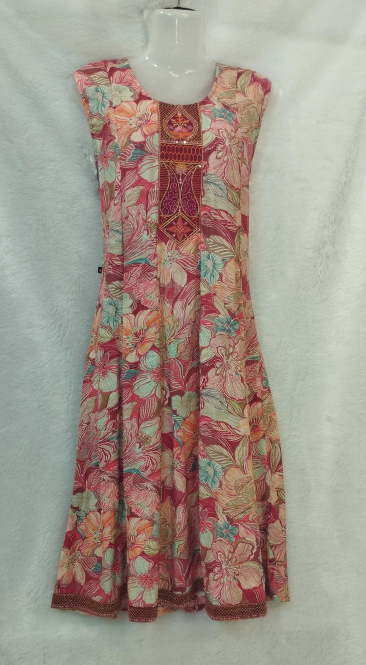 WOMEN'S FESTIVE INDO WESTERN DRESS