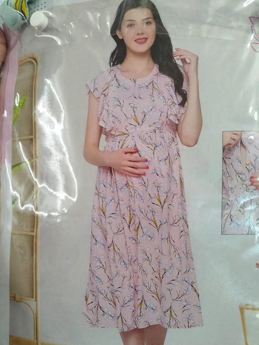 MATERNITY AND FEEDING DRESS